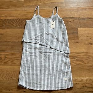 Girls “7 For All Mankind” Striped Dress